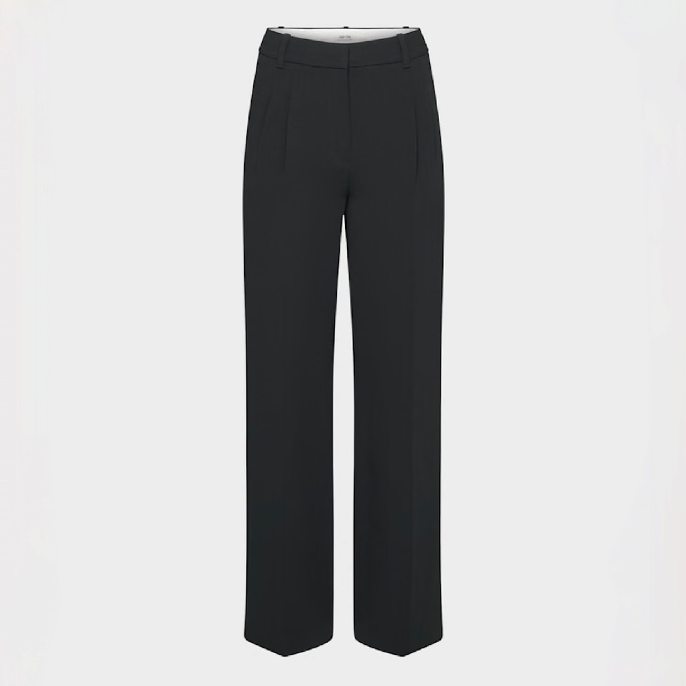 Aritzia The Effortless Pant - Crepette Black size 6